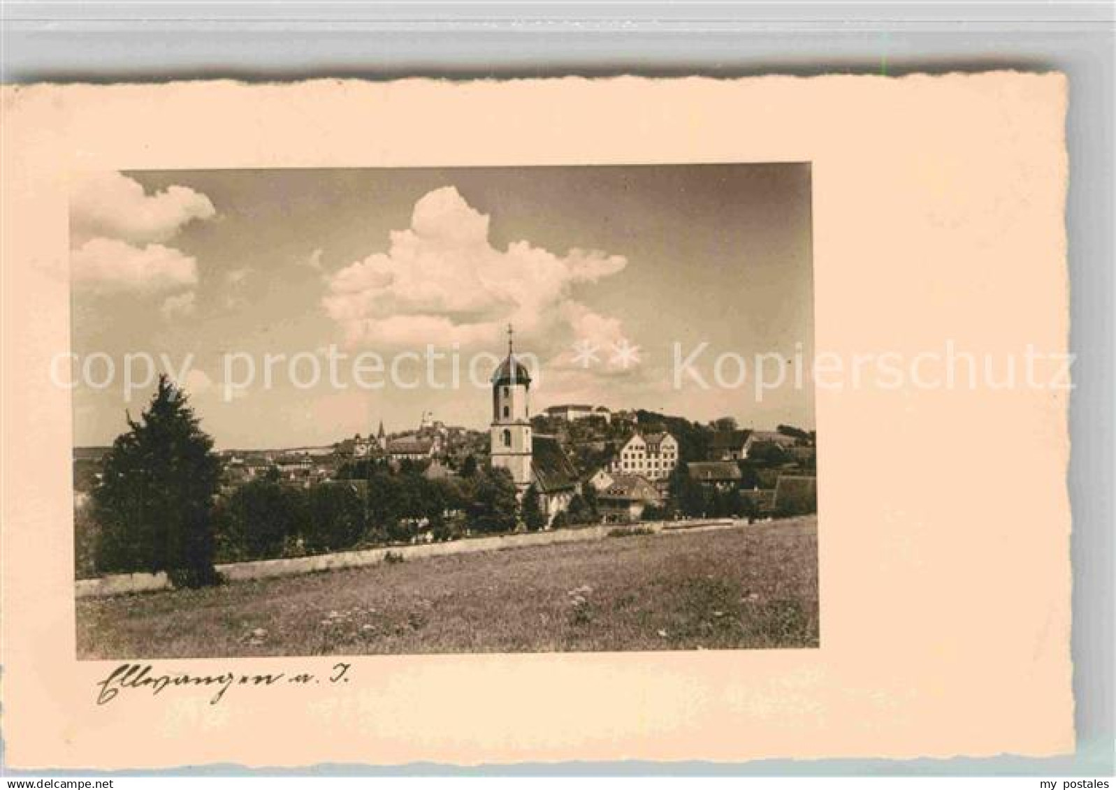 42870783 Ellwangen Jagst Kirche Ellwangen (Jagst)