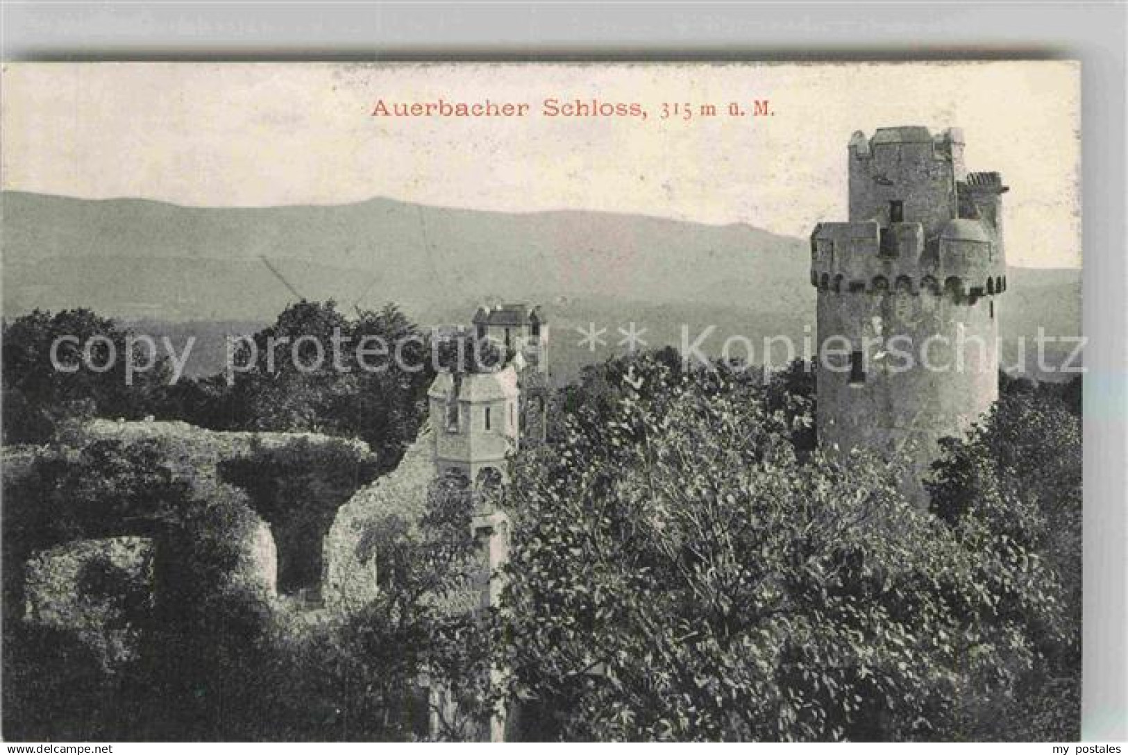 42903931 Auerbach Bergstrasse Schloss Auerbach