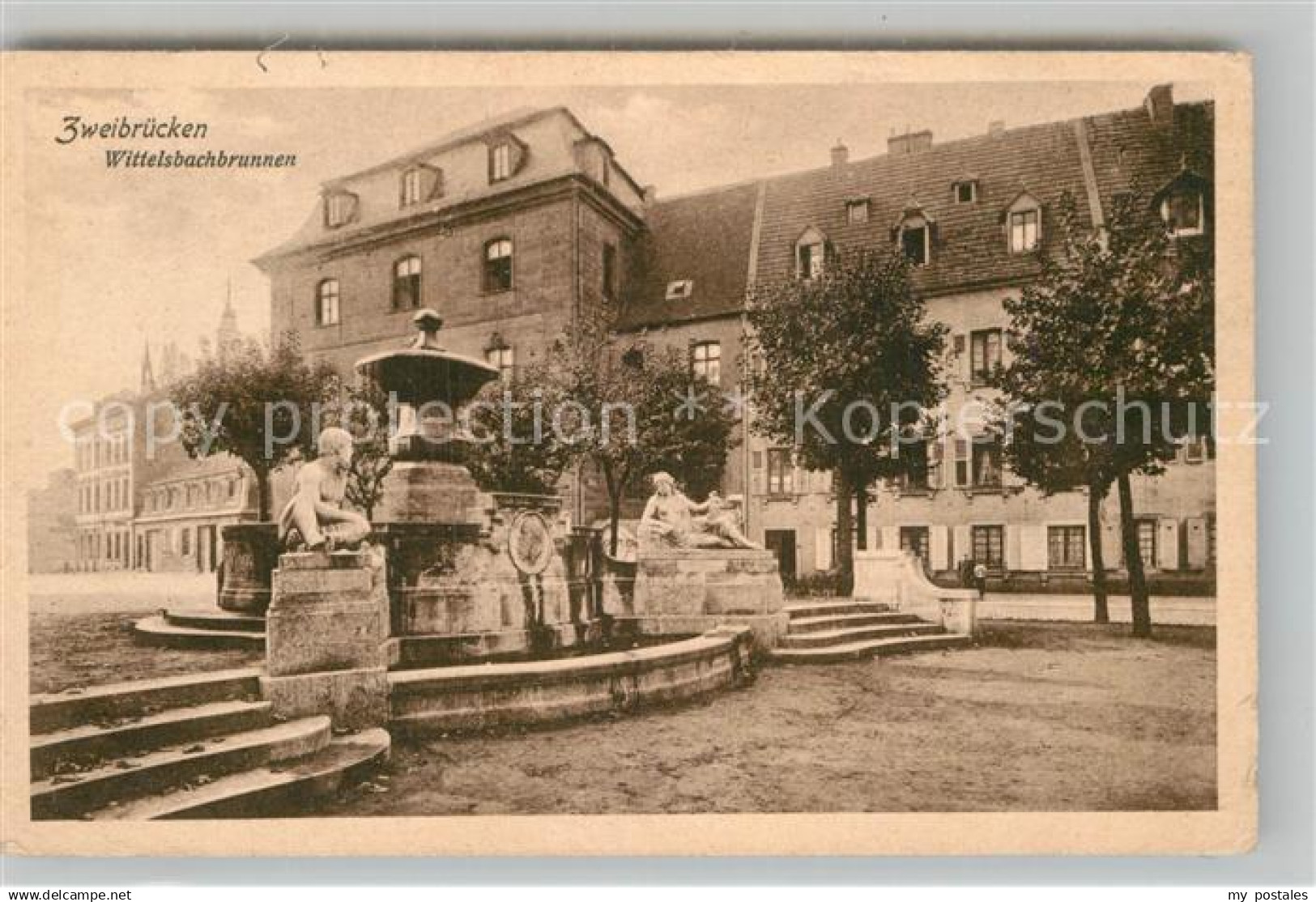 42916068 Zweibruecken Wittelsbachbrunnen  Zweibruecken