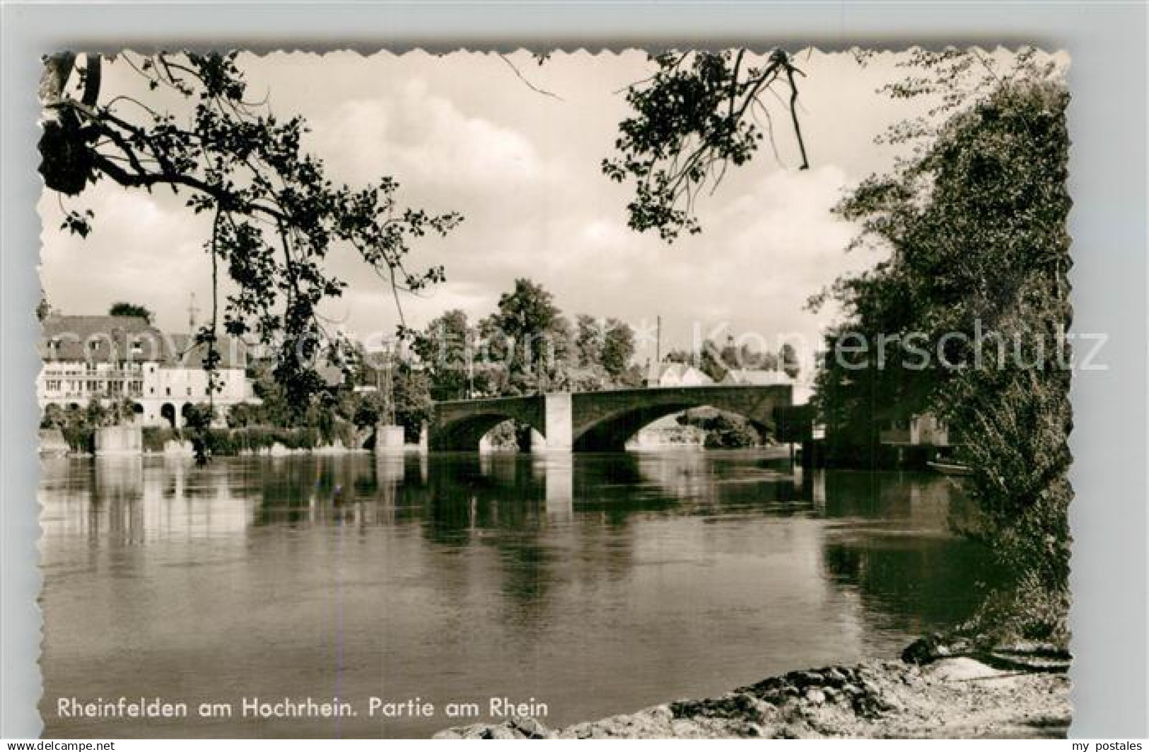 42946212 Rheinfelden Baden Rheinbruecke Rheinfelden (Baden)