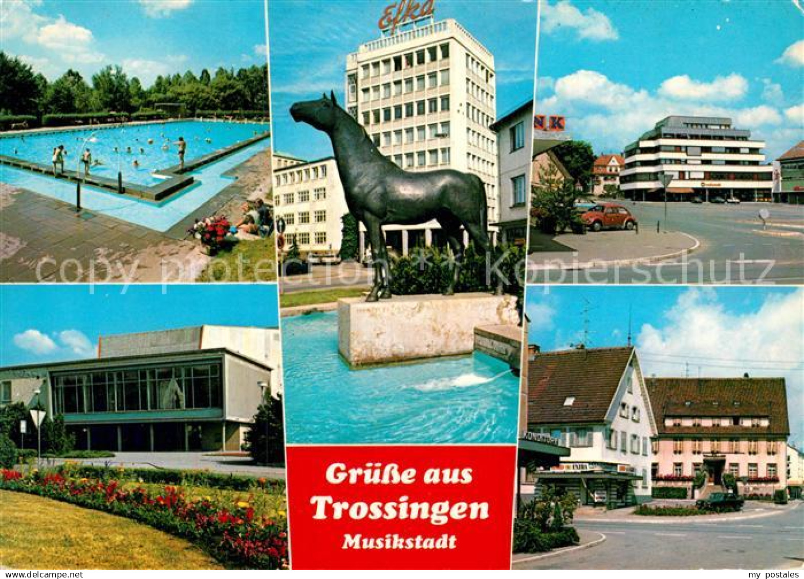 42957565 Trossingen Schwimmbad Efka Stadtansichten