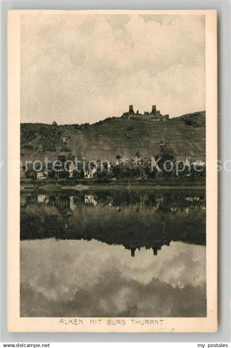 42975645 Alken Koblenz mit Burg Thurant Alken