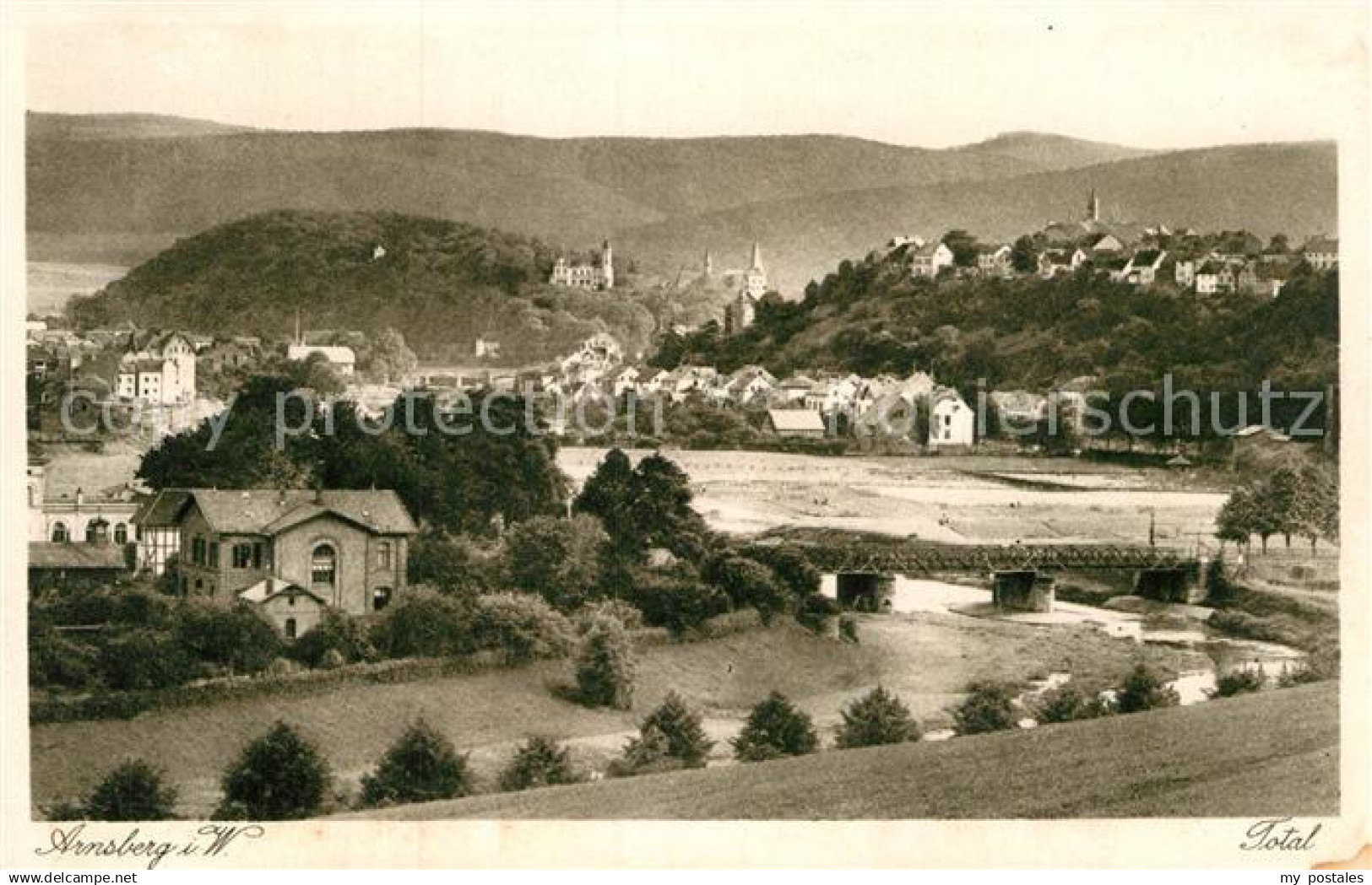 42976527 Arnsberg Westfalen Panorama Arnsberg