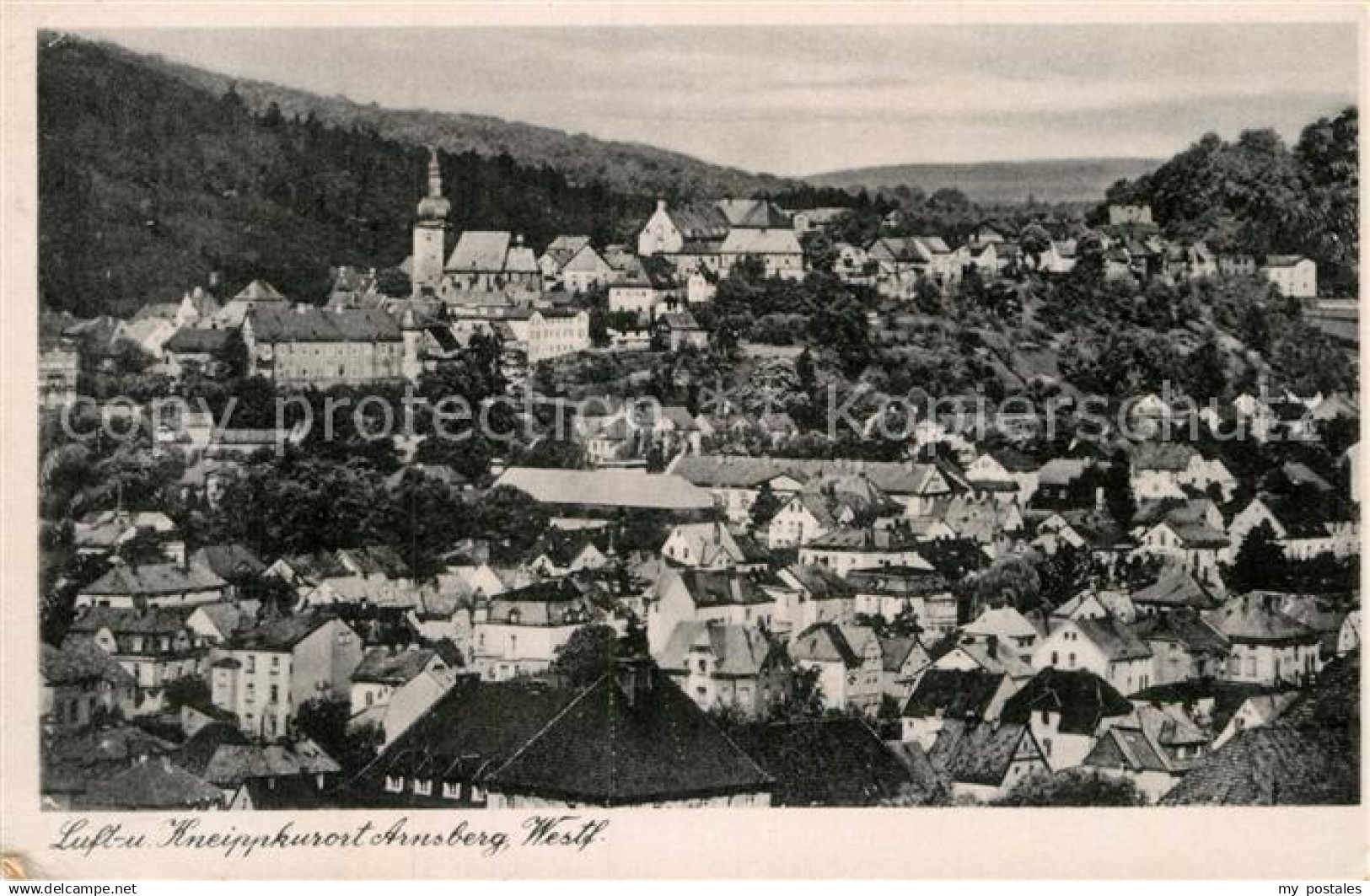 42976532 Arnsberg Westfalen Panorama Arnsberg