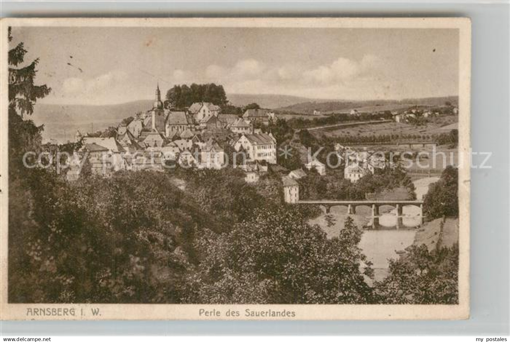 42979505 Arnsberg Westfalen Panorama Arnsberg