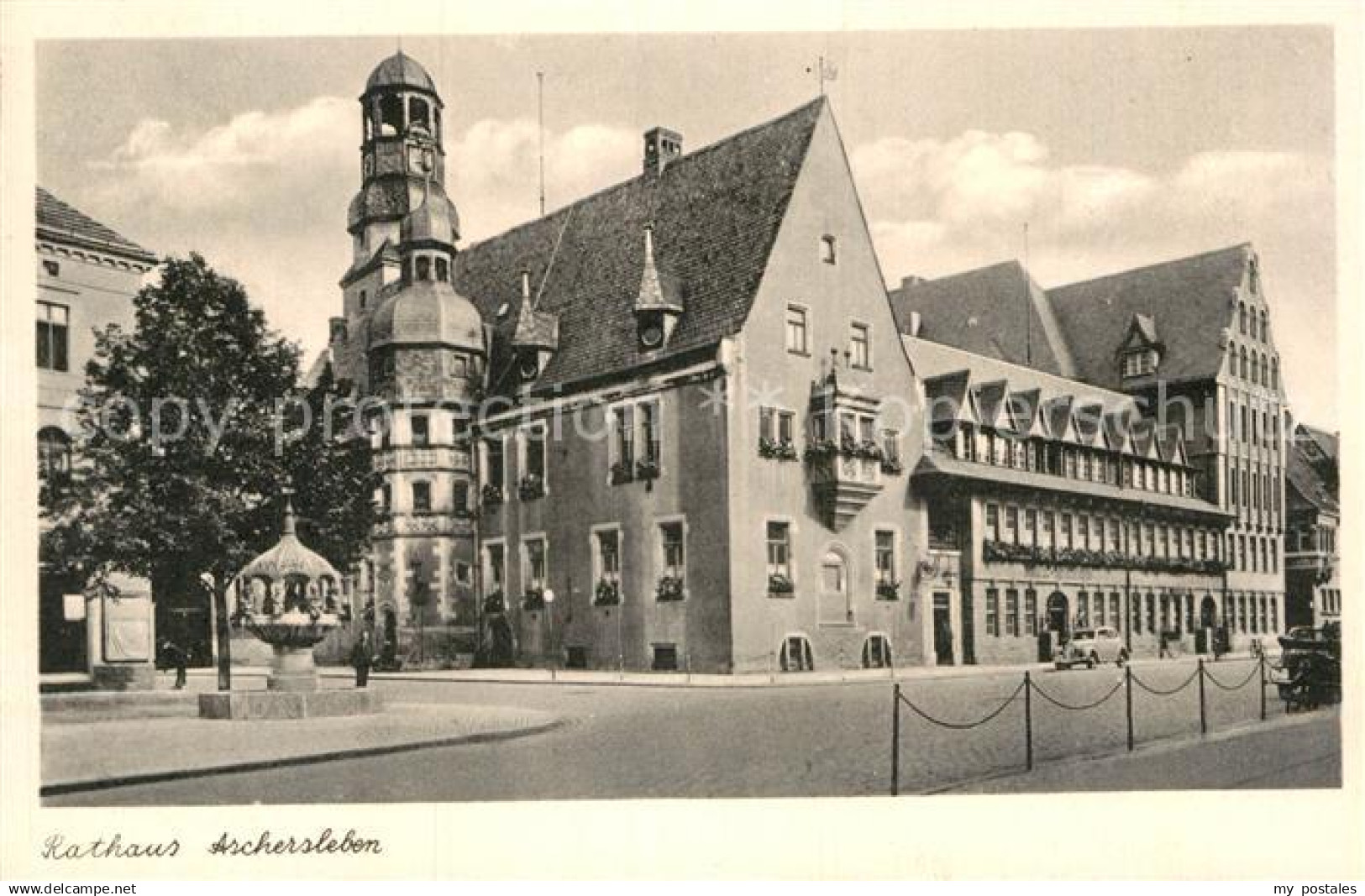 42996136 Aschersleben Rathaus