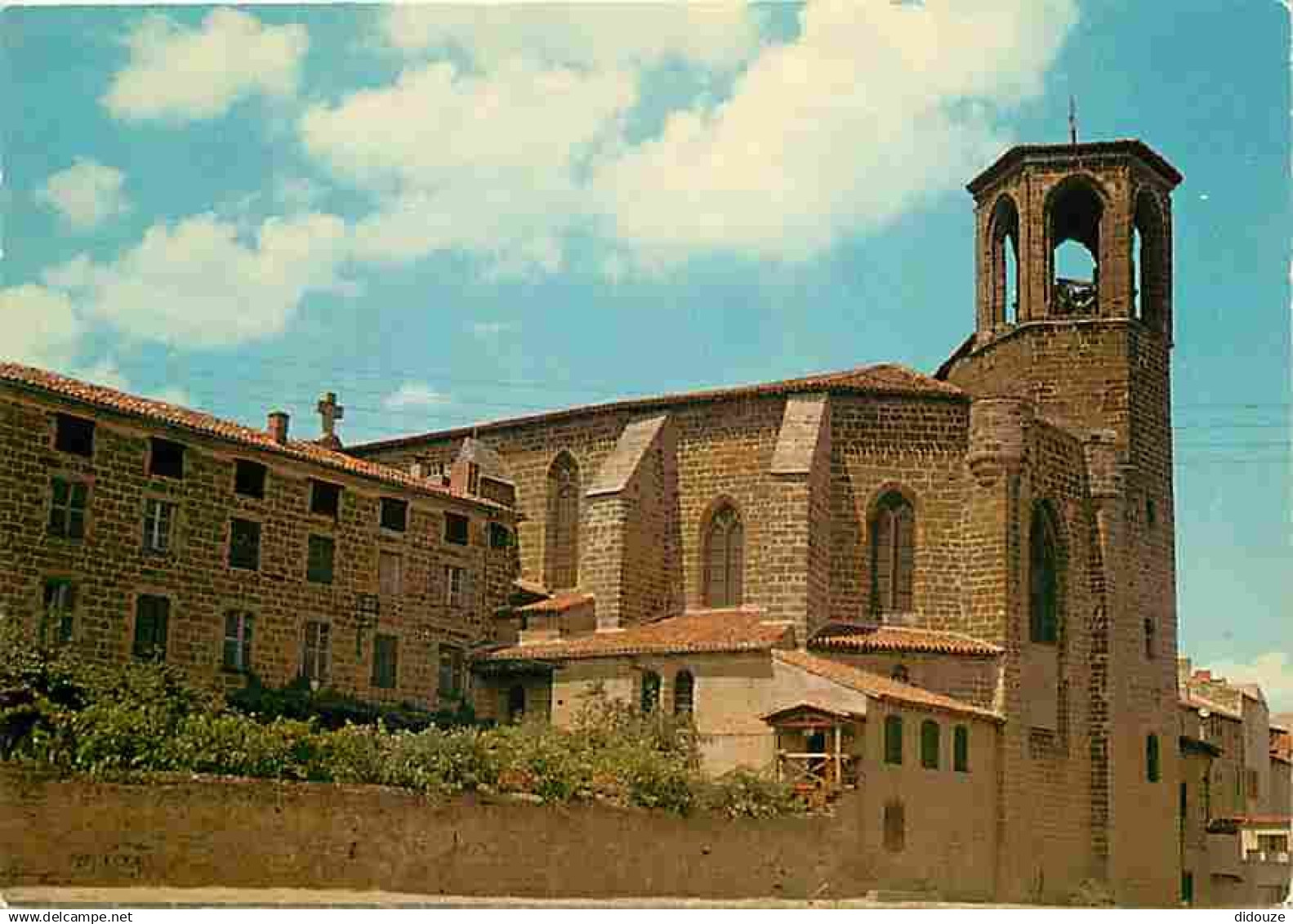 43 - Langeac - L'Eglise - Flamme Postale - CPM - Voir Scans Recto-Verso