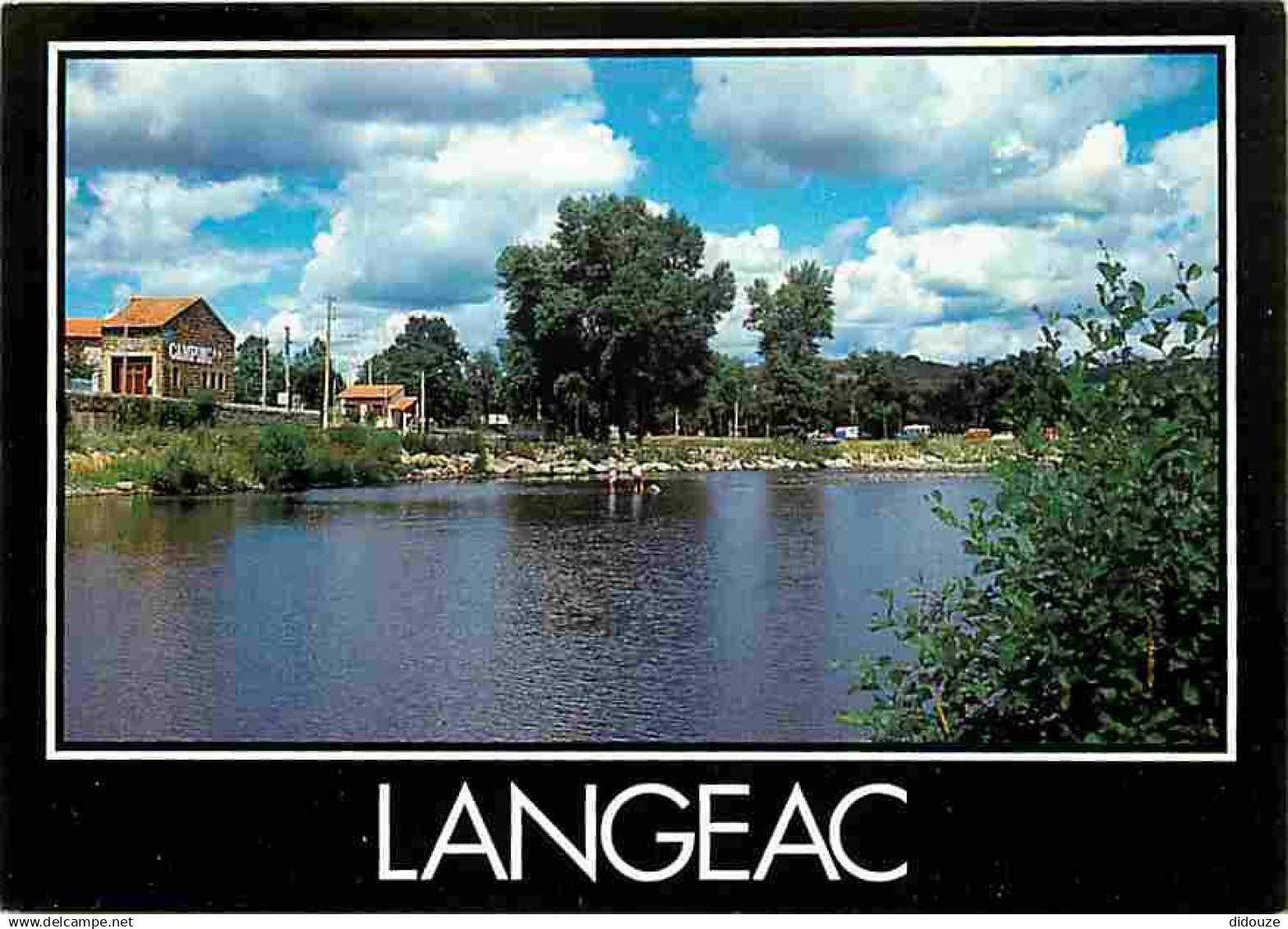 43 - Langeac - Le camping - CPM - Voir Scans Recto-Verso