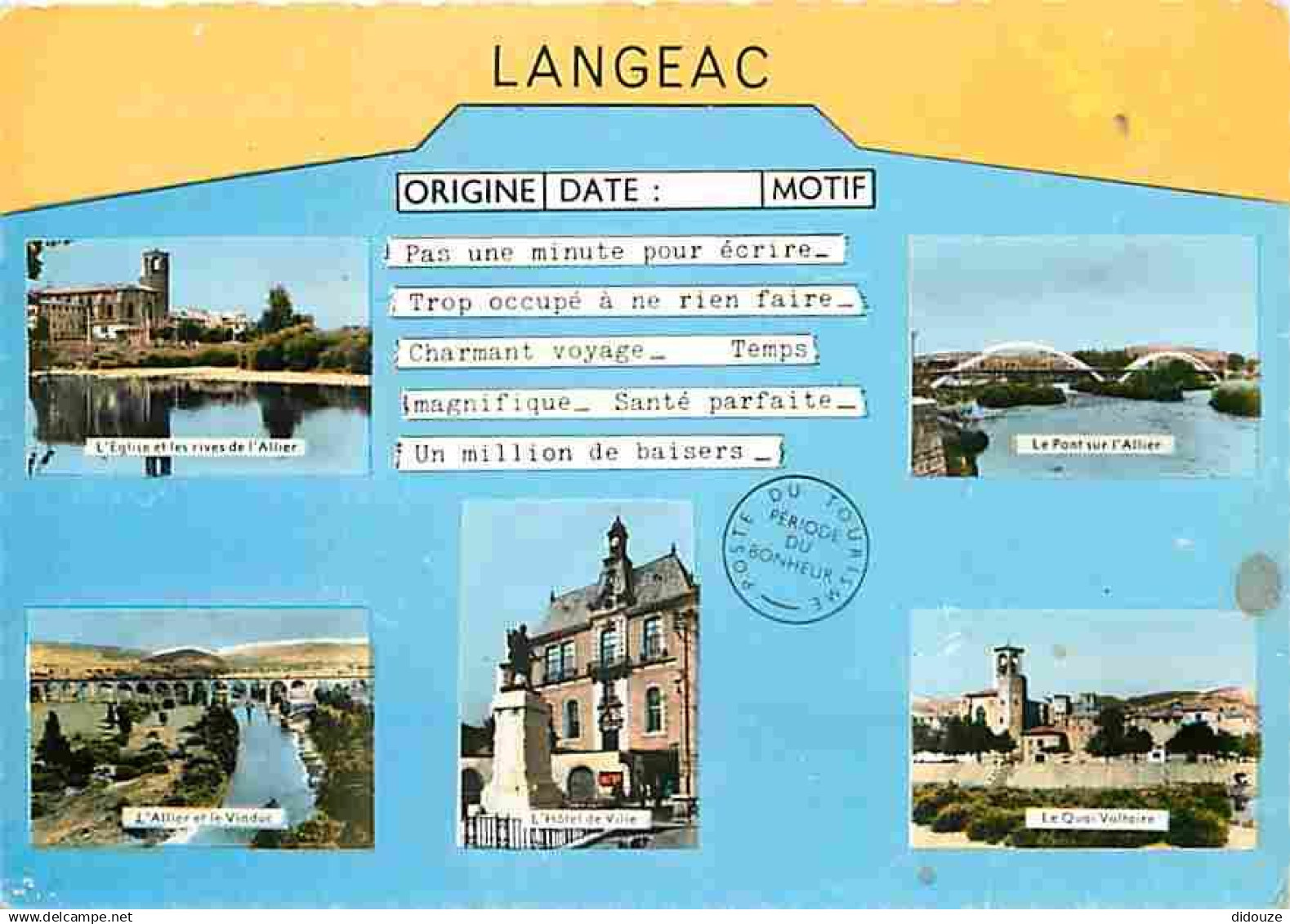 43 - Langeac - Multivues - CPM - Voir Scans Recto-Verso