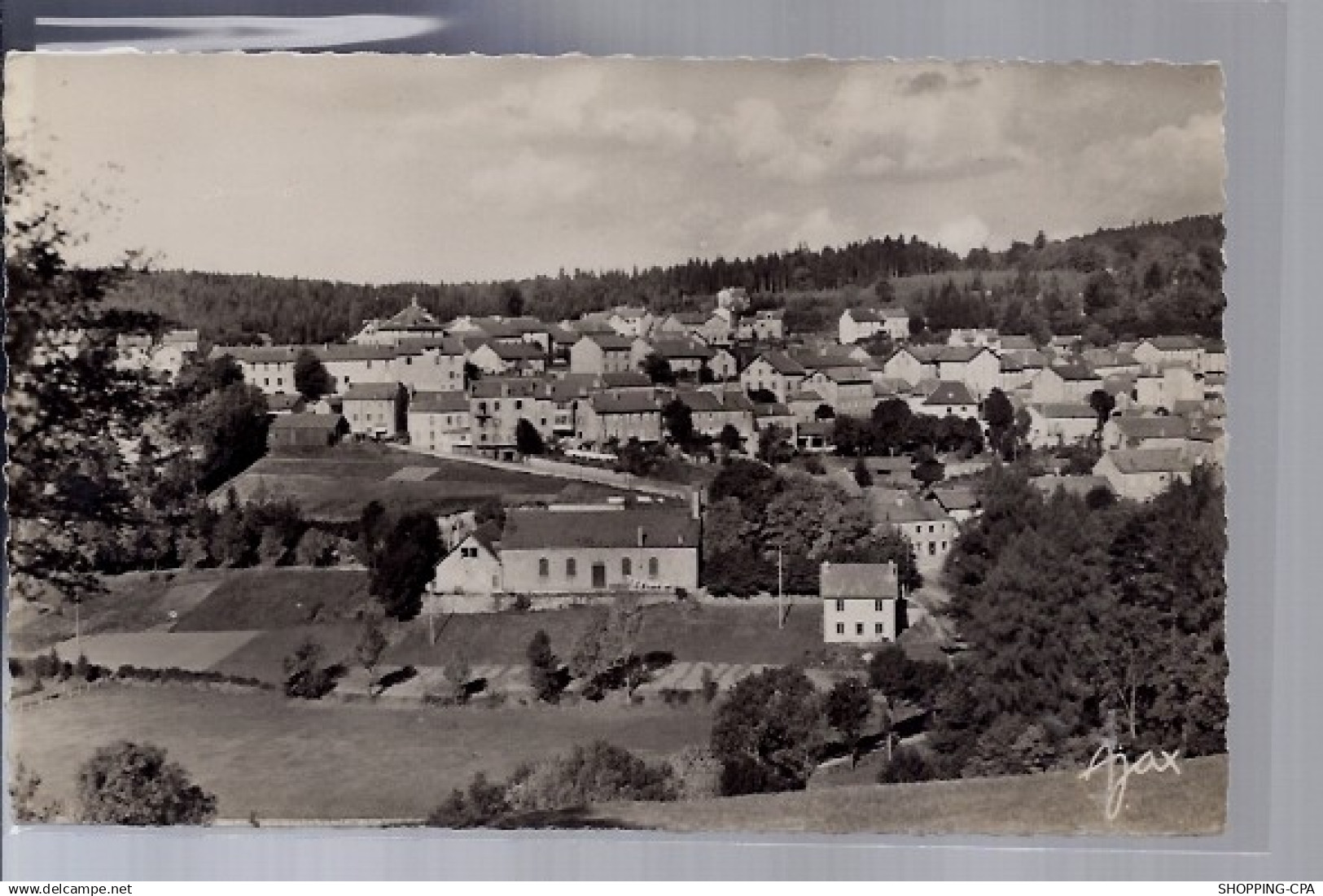 43 - Le Chambon sur Lignon - Vue générale - Non voyagé - Dos divisé...