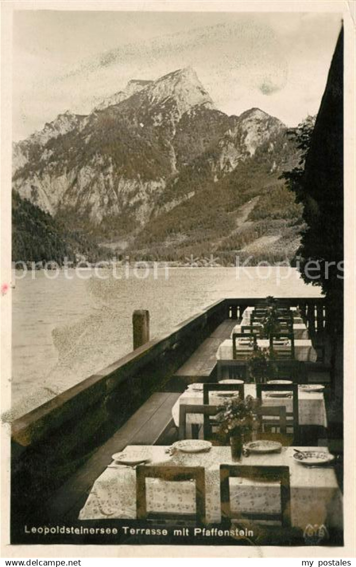 43018549 Leoben Leopoldsteinersee Terrasse Pfaffenstein Leoben