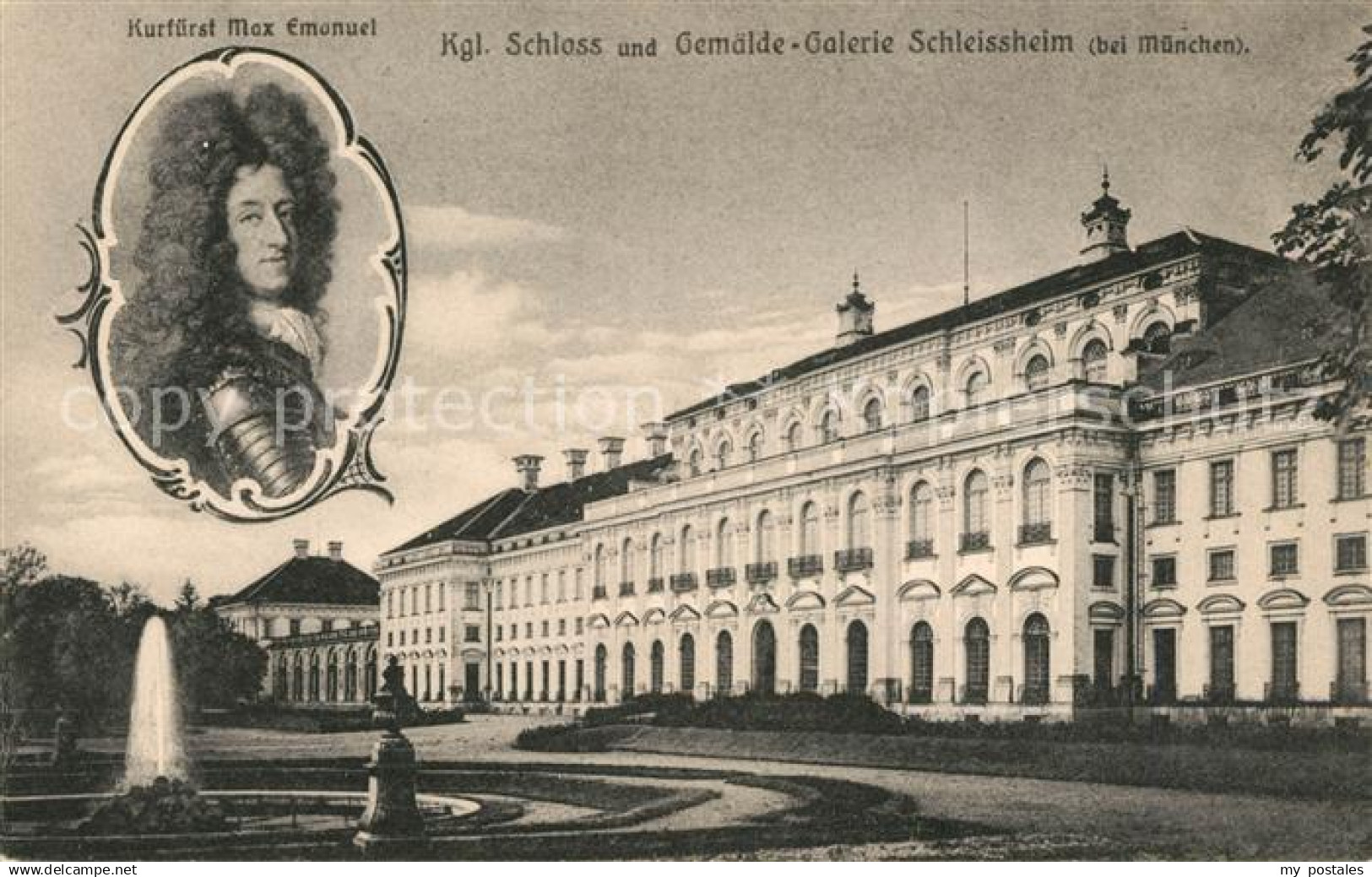 43028877 Schleissheim Oberschleissheim Koenigliches Schloss und Gemaelde-Galerie