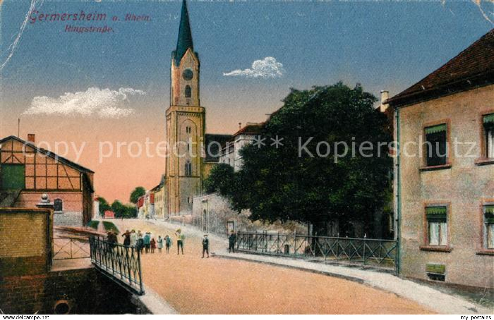 43056168 Germersheim Kirche Ringstrasse