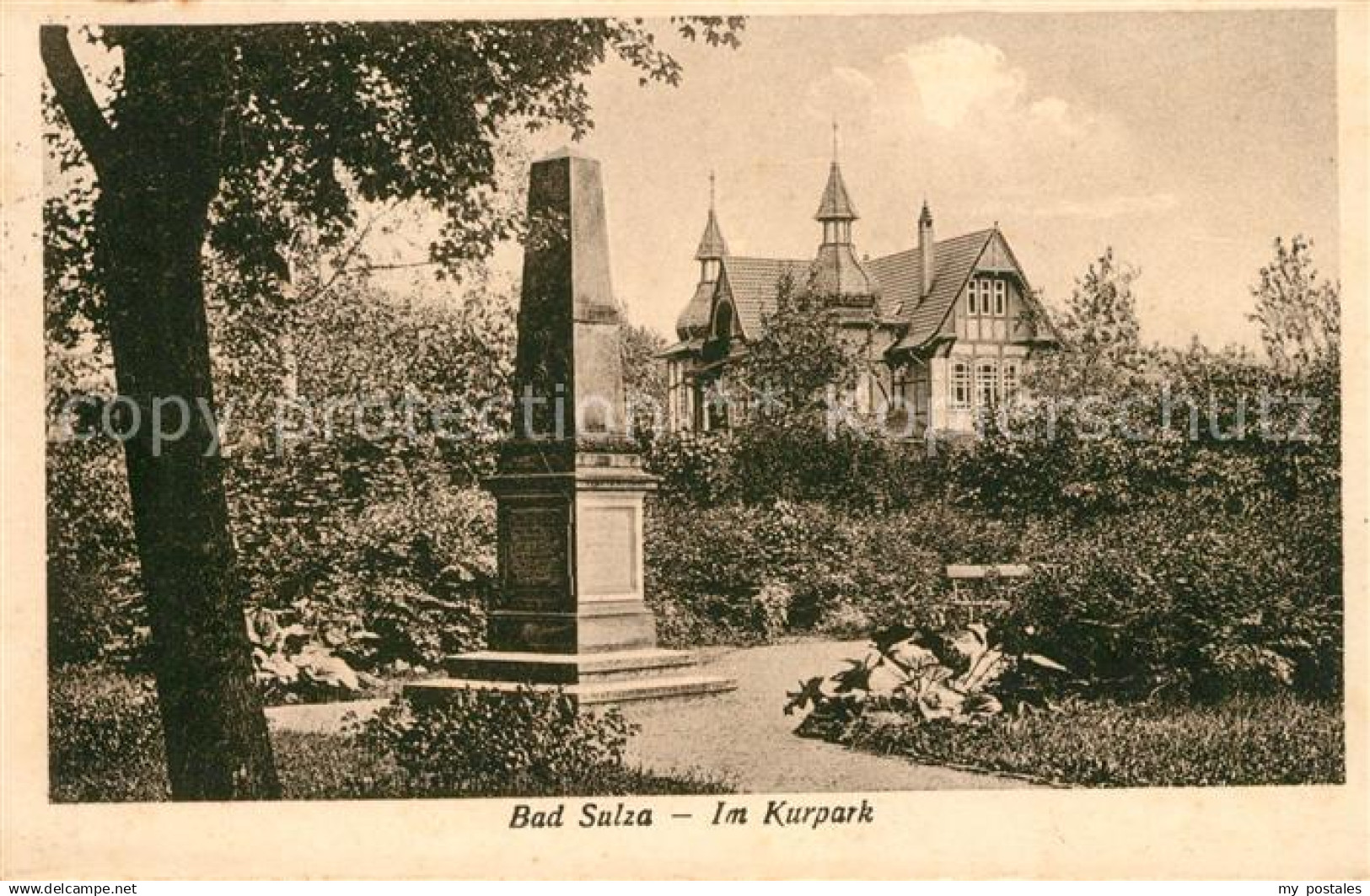 43058241 Bad Sulza Kurpark Bad Sulza