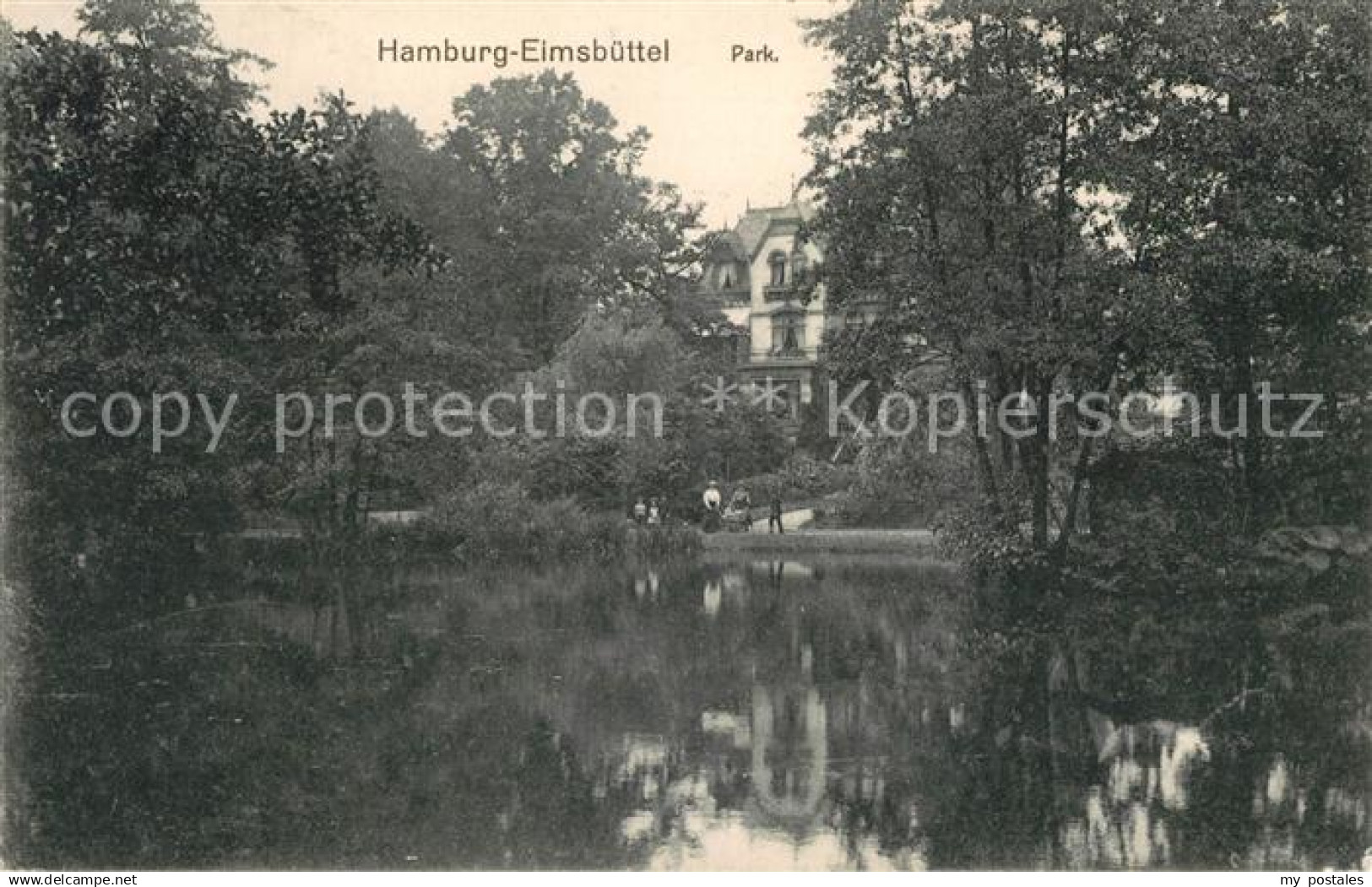 43074190 Eimsbuettel Park Teich Eimsbuettel