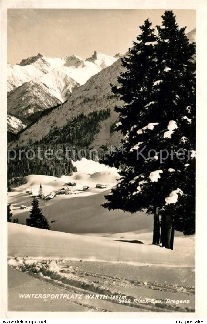 43077248 Warth Vorarlberg Winteridyll