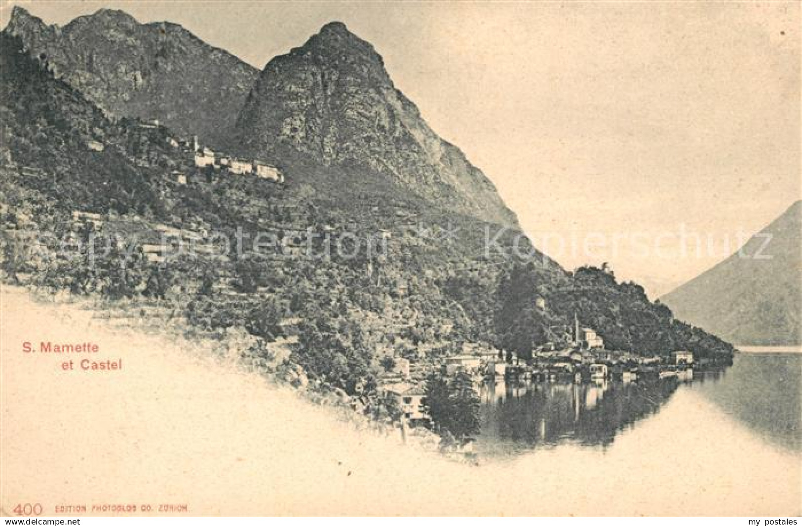 43114549 San Mamette et Castel Luganersee Alpen