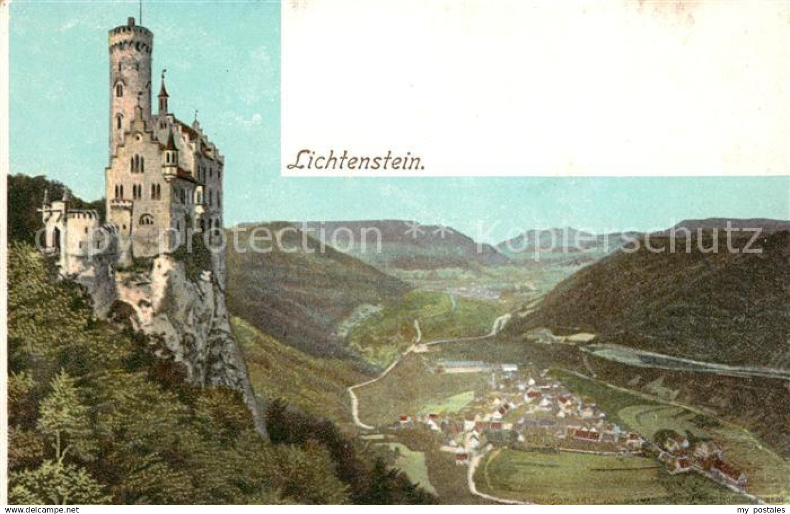 43132525 Lichtenstein Wuerttemberg Schloss Lichtenstein