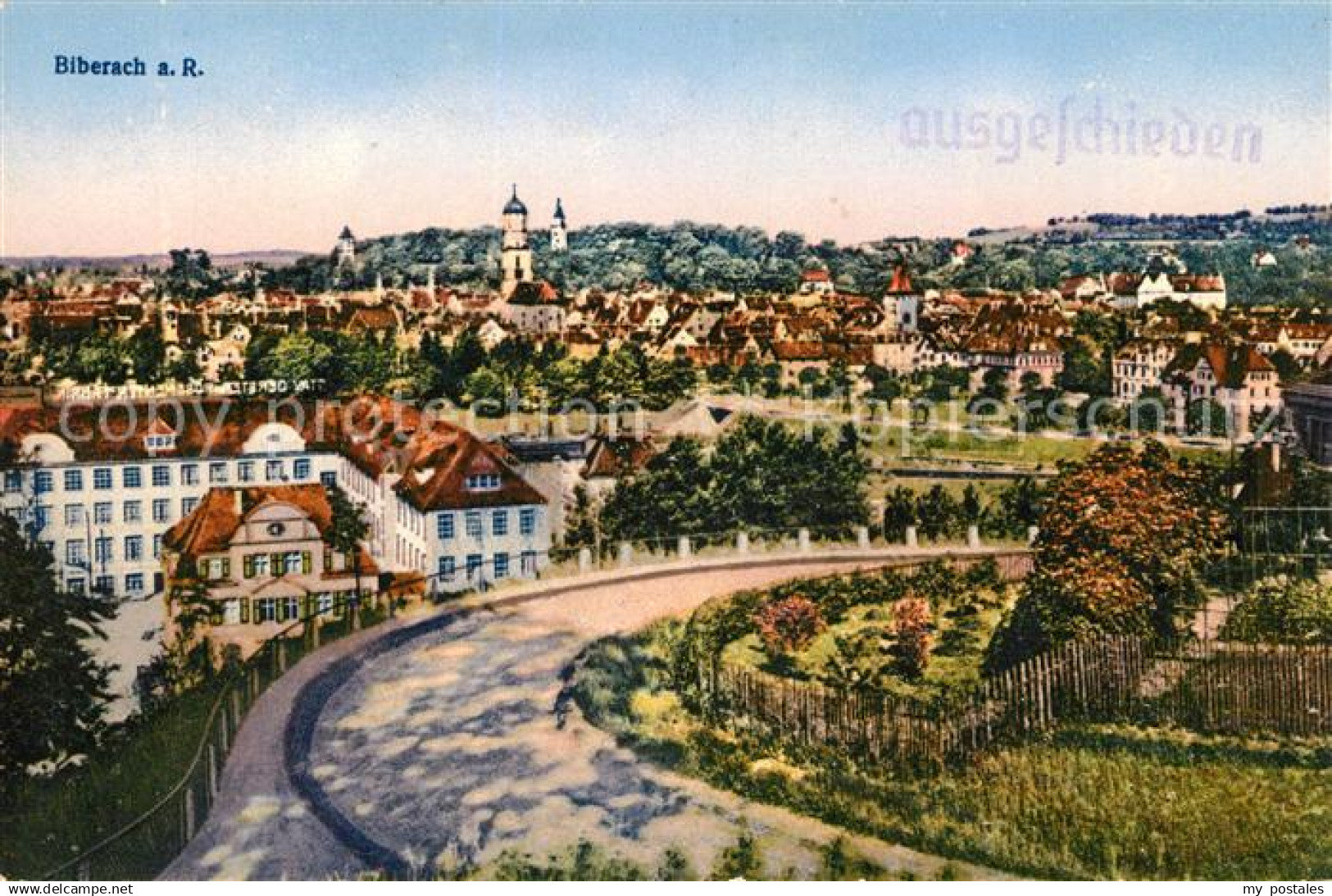 43134514 Biberach Riss Stadtblick Biberach