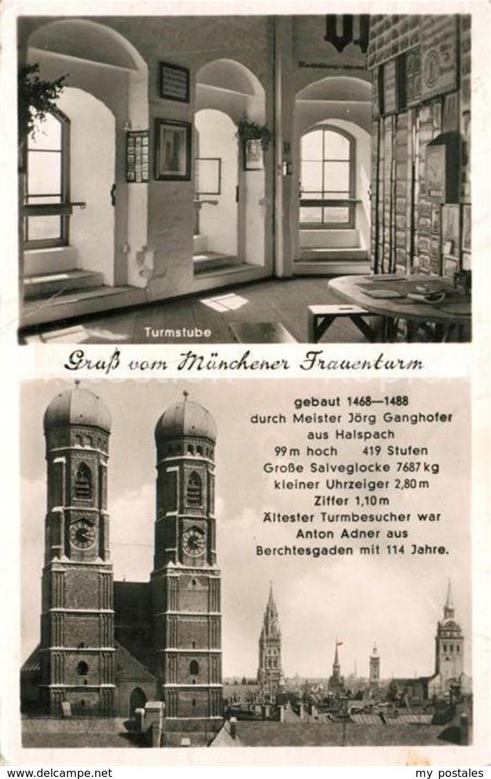 43150541 Muenchen Frauenturm Turmstube Muenchen