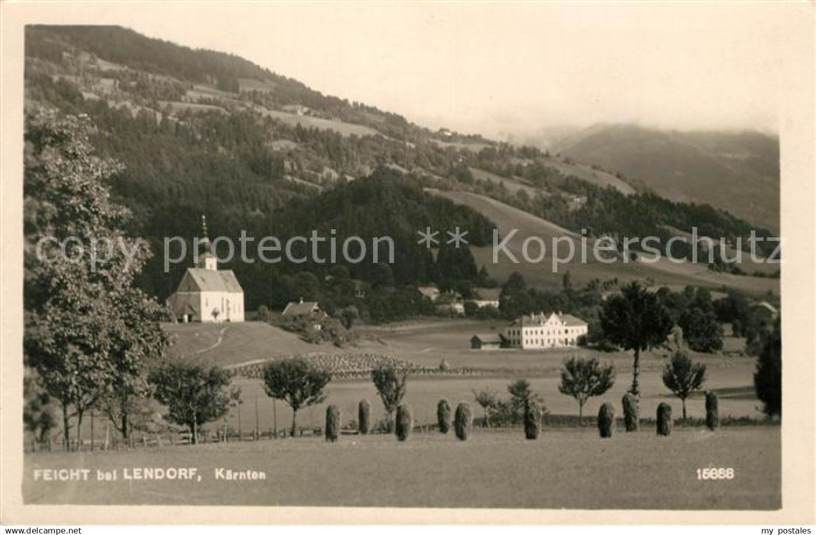 43184324 Feichten Kaunertal Kapelle Panorama