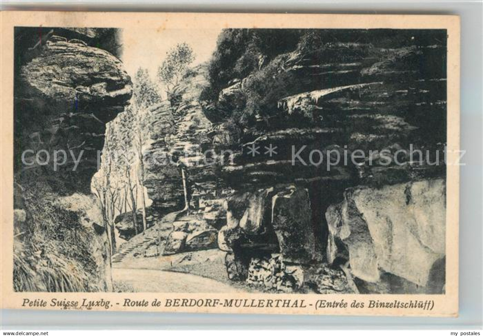 43194551 Berdorf_Echternach Route de Berdorf a Mullerthal Petite Suisse Luxembou