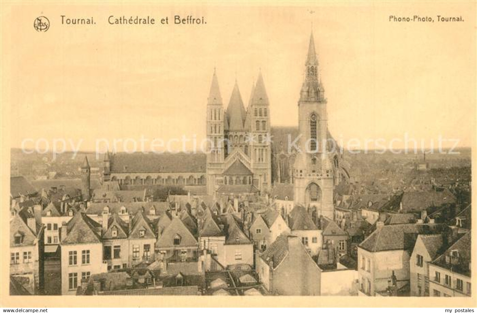 43274574 Tournai Hainaut Cathedrale Beffroi Tournai Hainaut