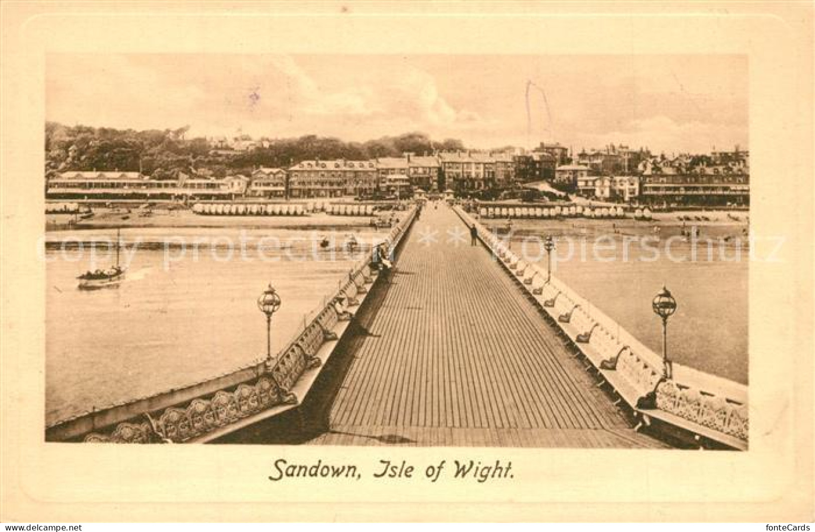 43290606 Sandown Isle of Wight Schiffbruecke Sandown Isle of Wight