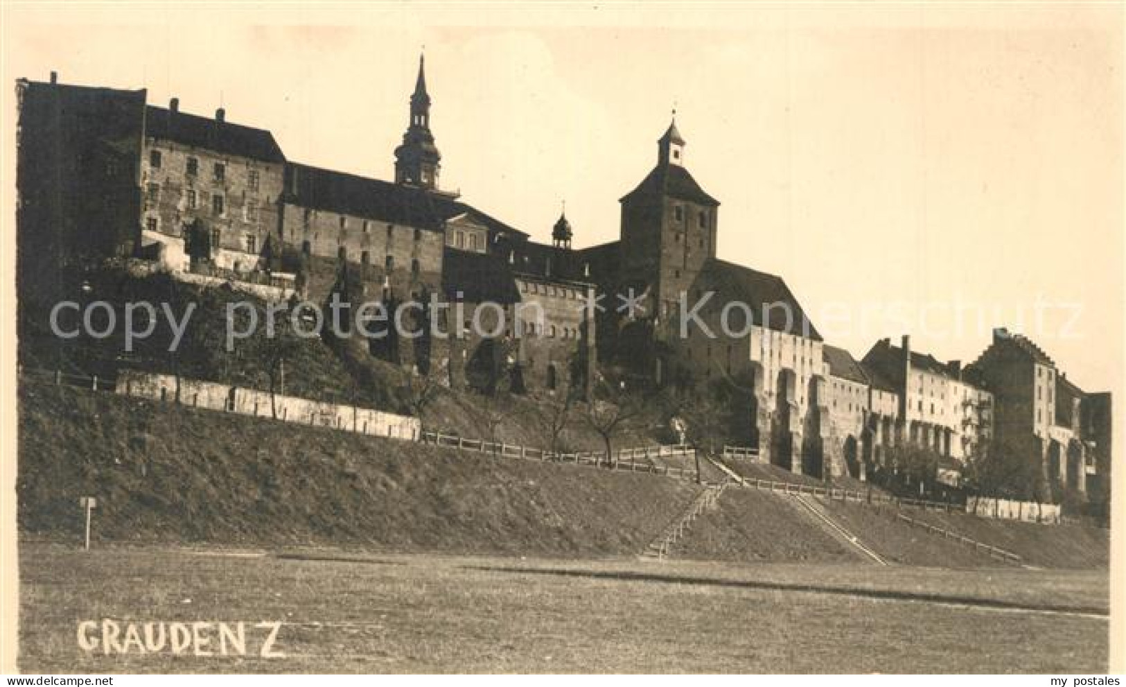 43318753 Graudenz Westpreussen Teilansicht Graudenz Westpreussen