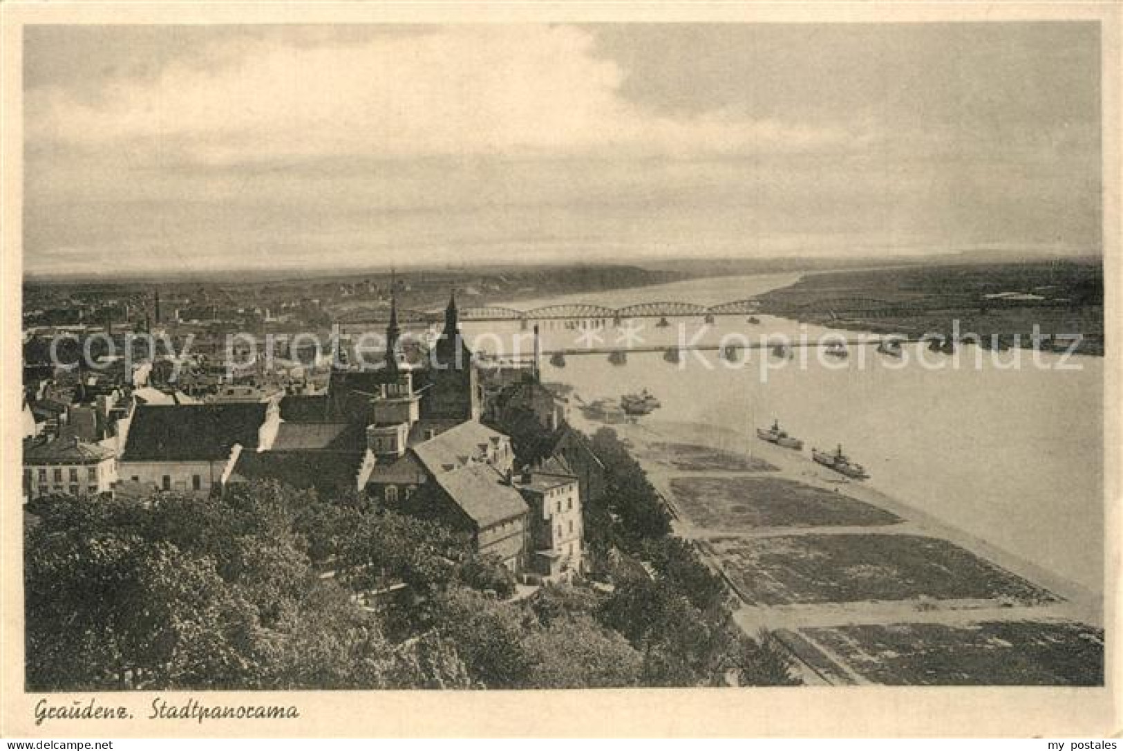 43318758 Graudenz Westpreussen Stadtpanorama Graudenz Westpreussen