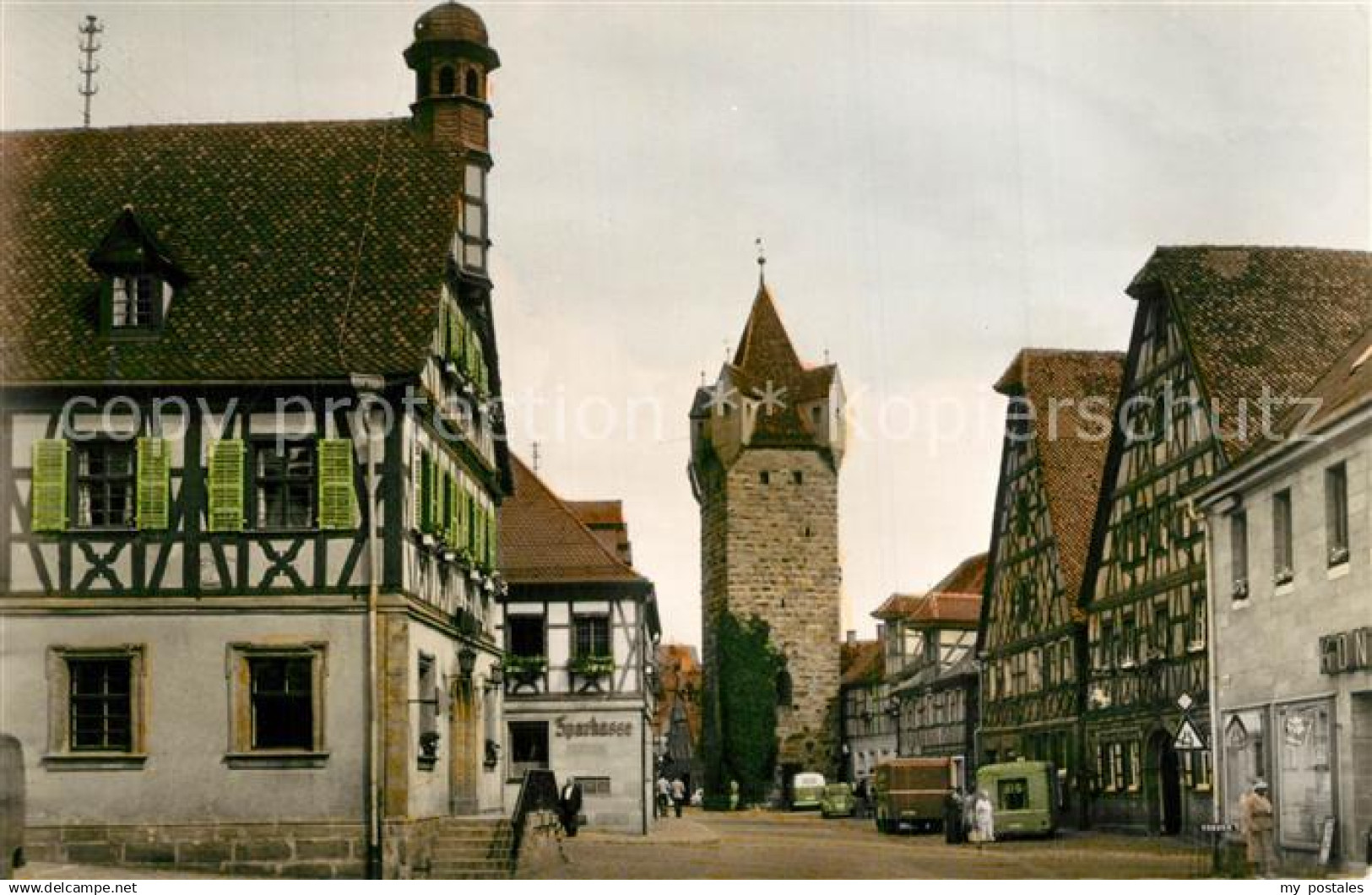 43346276 Herzogenaurach Hauptstrasse Vehnturm Fachwerk