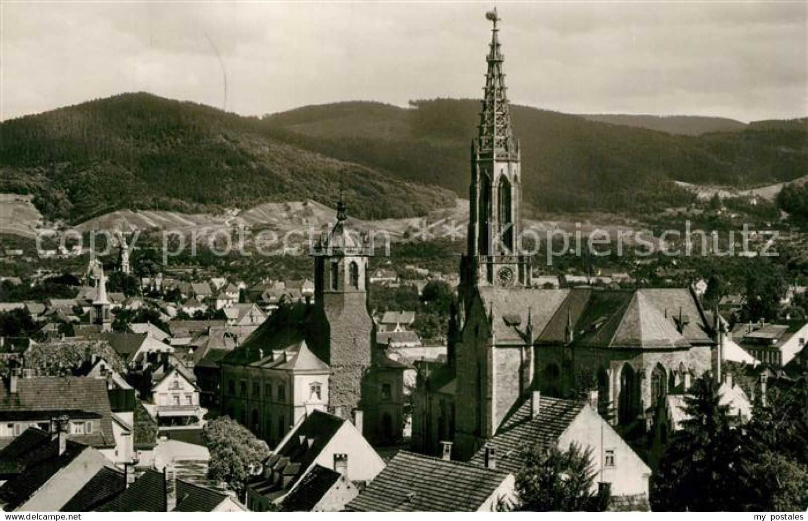 43347596 Buehl Baden Kirche Panorama Buehl Baden