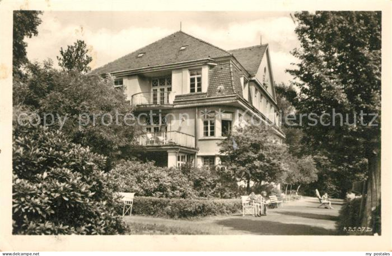 43348181 Bad Gottleuba-Berggiesshuebel Sanatorium Haus F1 Bad