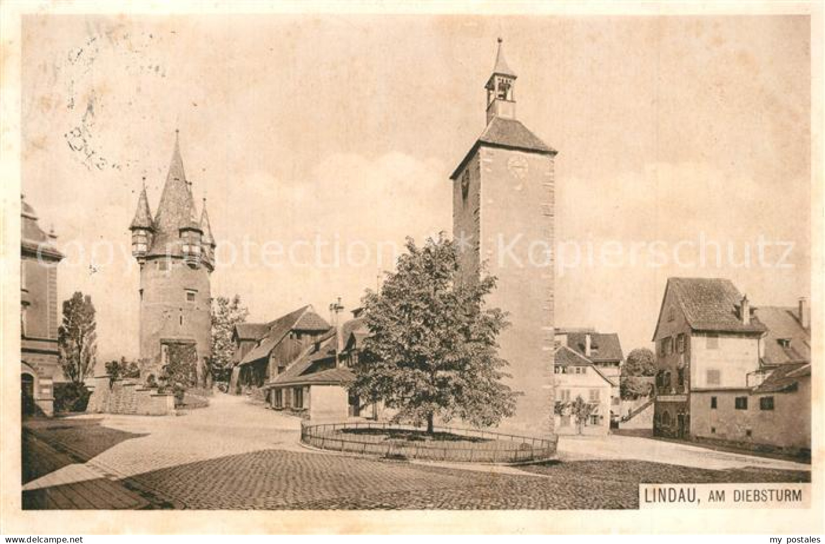 43348884 Lindau Bodensee Am Diebsturm Lindau Bodensee