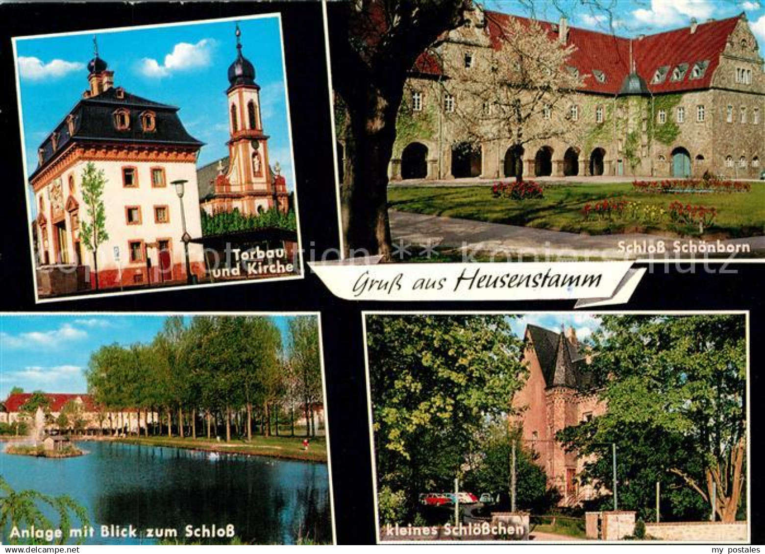 43363179 Heusenstamm Torbau Kirche Schloss Schoenborn Anlage Kleines Schloessche