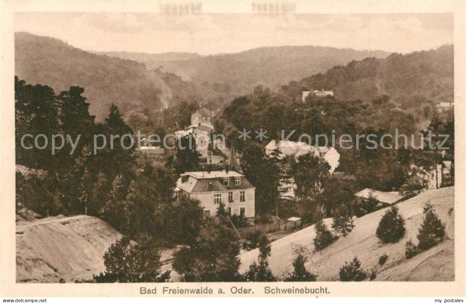 43367235 Bad Freienwalde Panorama Schweinebucht Bad Freienwalde