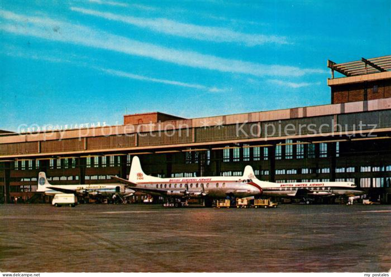 43369000 Tempelhof Berlin Zentralflughafen Passagierflugzeuge Tempelhof Berlin