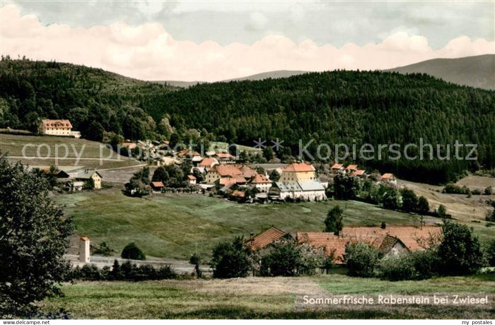 43370445 Rabenstein Zwiesel Panorama Rabenstein Zwiesel