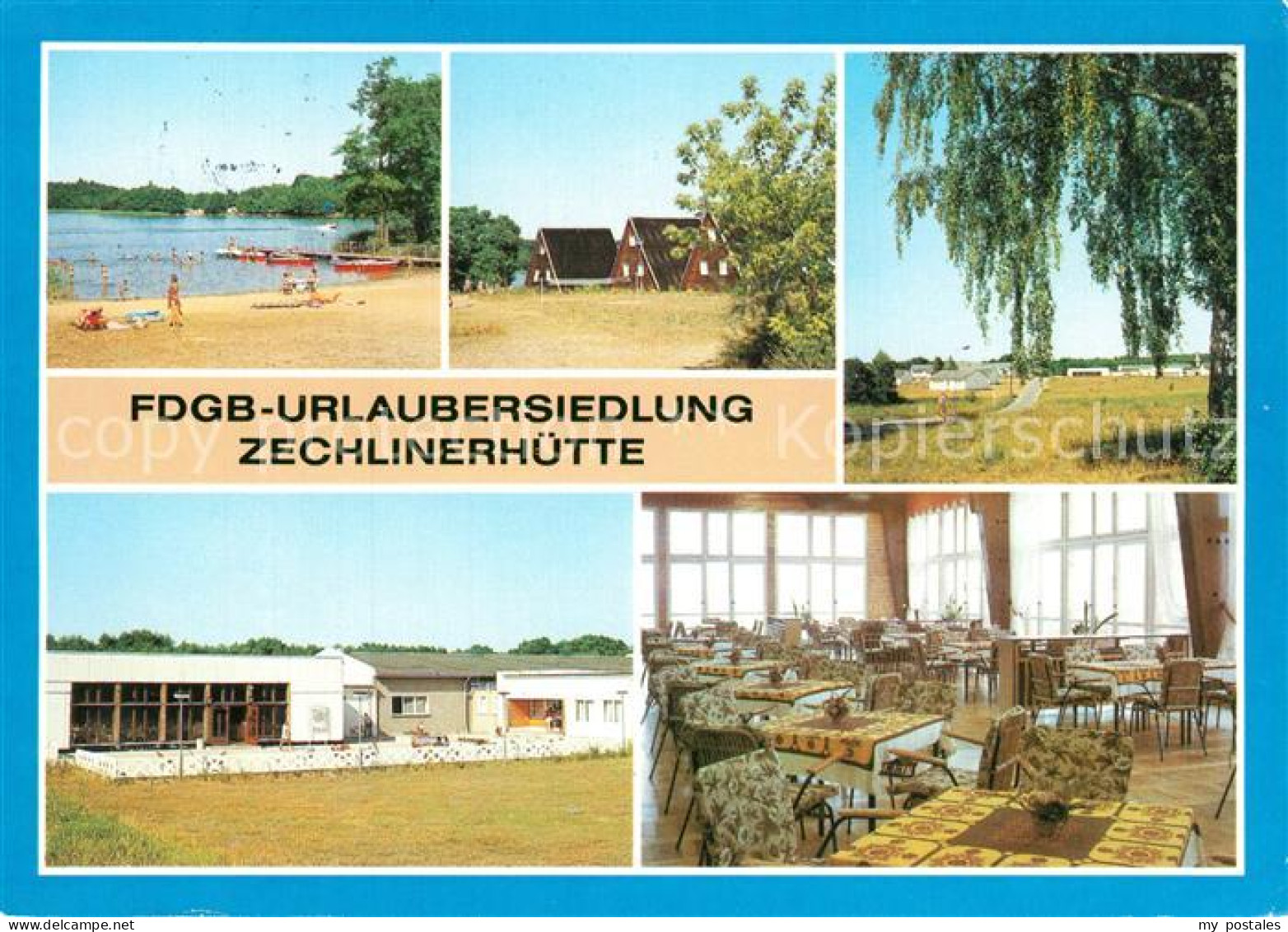 43372546 Zechlinerhuette FDGB-Urlaubersiedlung Tietzowsee Finnh?tten  Zechlinerh