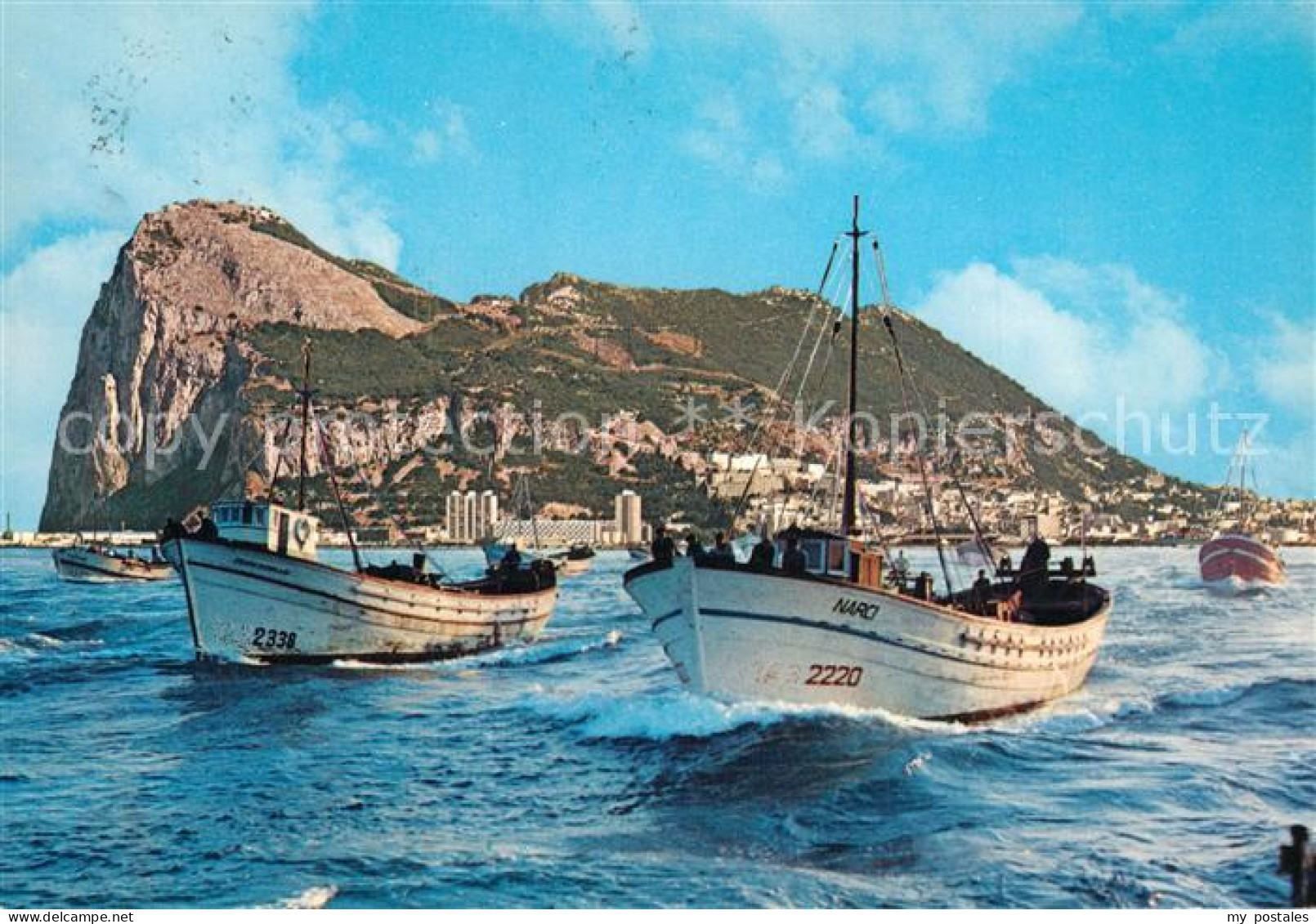 43479908 Gibraltar Penon Fischerboote Gibraltar