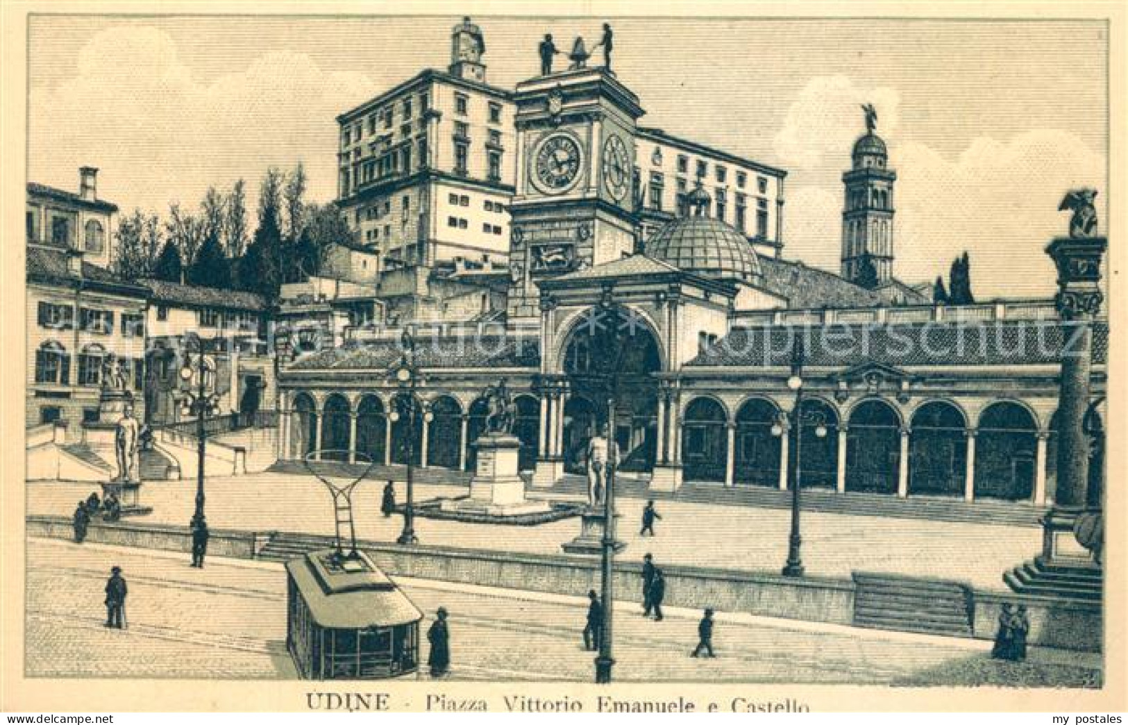 43502697 Udine Piazza Vittorio Emanuele Castello Udine