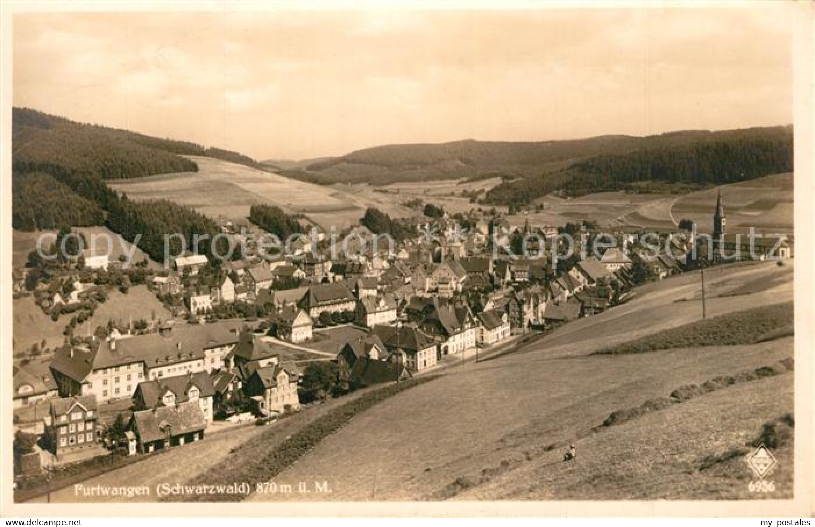 43505363 Furtwangen Panorama Furtwangen