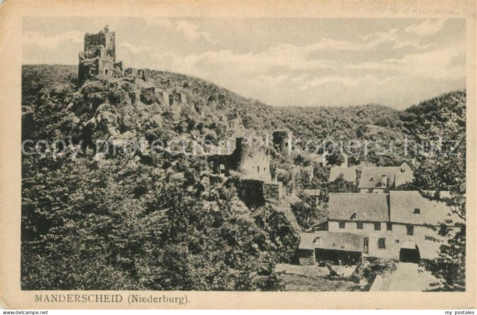 43511760 Manderscheid Eifel Niederburg Manderscheid Eifel