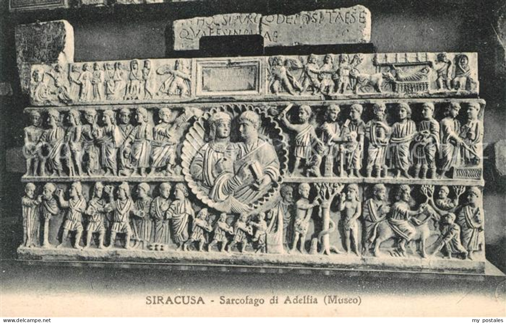 43530108 Siracusa Sarcofago di Adelfia  Siracusa