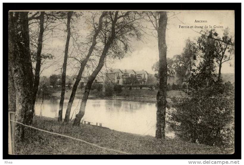 44 Ancenis ANCENIS Ferme et étang Guère etang ferme de la guere D44D K44003K C44003C RH003310