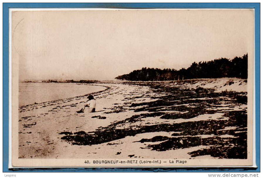 44 - BOURGNEUF en RETZ -- La plage