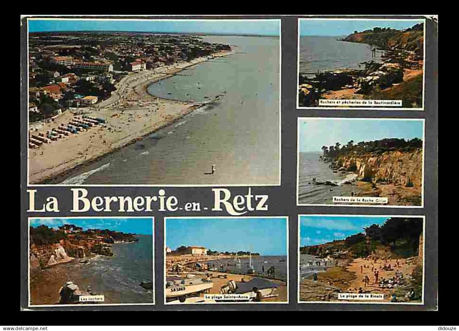 44 - La Bernerie en Retz - Multivues - Flamme Postale - CPM - Voir Scans Recto-Verso