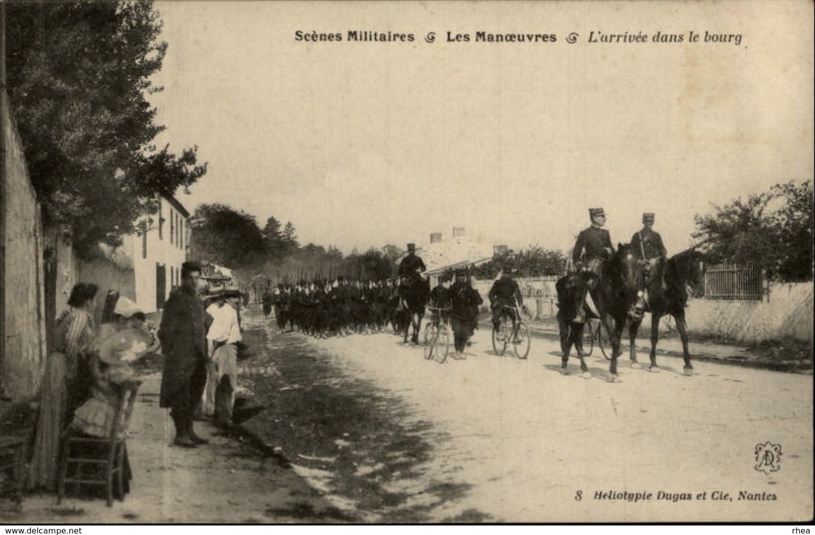 44 - LA CHAPELLE-BASSE-MER - Manoeuvres - militaria