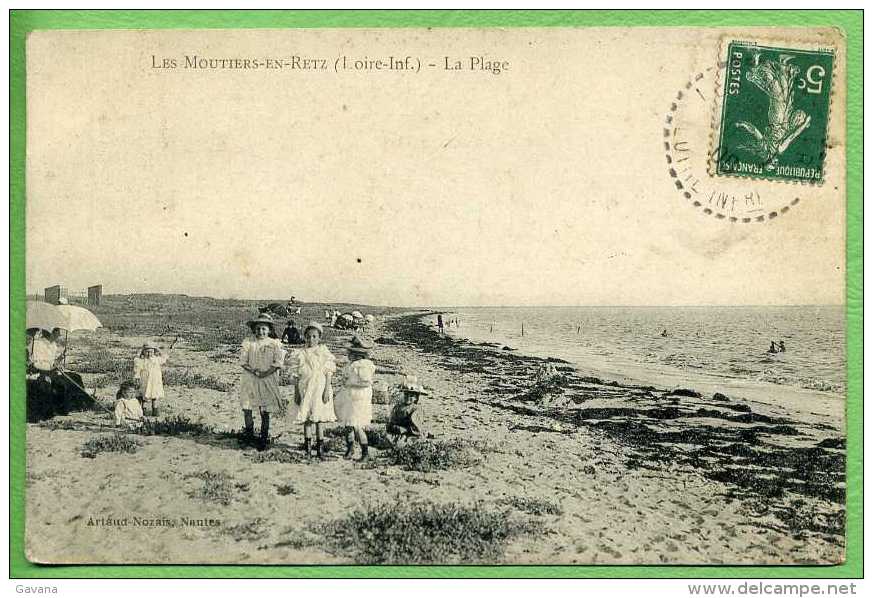 44 LES MOUTIERS-en-RETZ - La plage