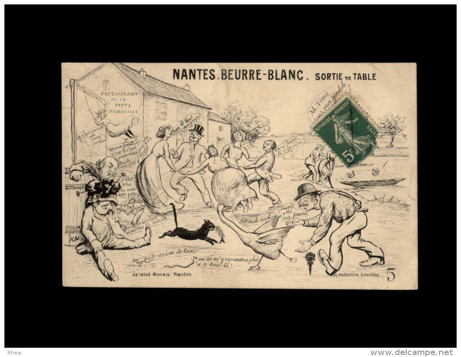 44 Nantes - NANTES BEURRE-BLANC SORTIE DE TABLE -